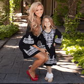 Robe mère fille marocaine